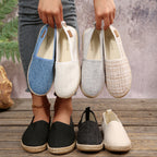 Damen Espadrilles mit rutschfester Sohle und anatomischem Fußbett R&B