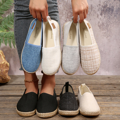 Damen Espadrilles mit rutschfester Sohle und anatomischem Fußbett R&B