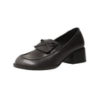 Damen elegante Mokassins mit stilvollem Schleifen-Detail R&B