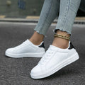 Damen nan minimalistische Sneaker im veganen Lederlook mit gepolsterter Komfortsohle R&B