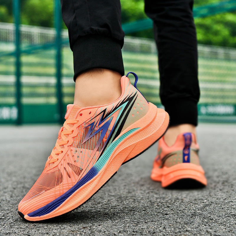 Damen Sportliche Running-Sneakers mit hoher Dämpfung und atmungsaktiver Mesh-Oberfläche