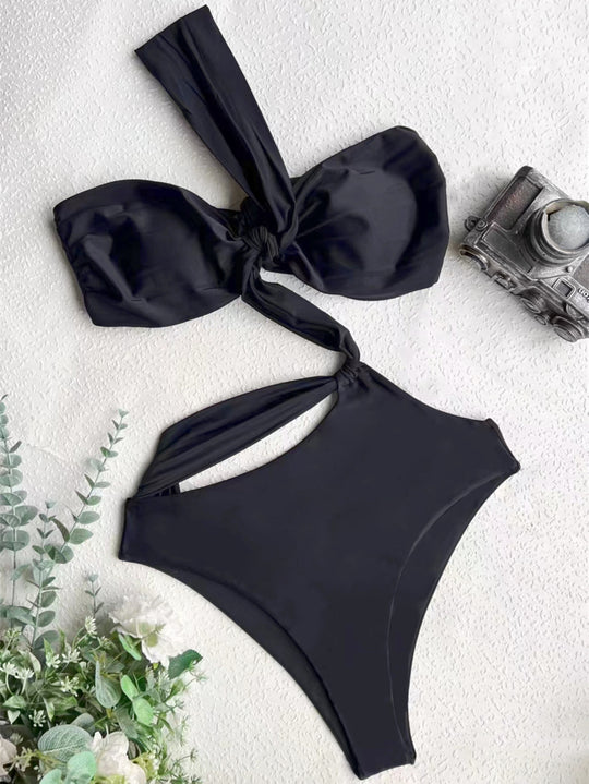 Damen Einseitiger Wickel-Bikini R&B