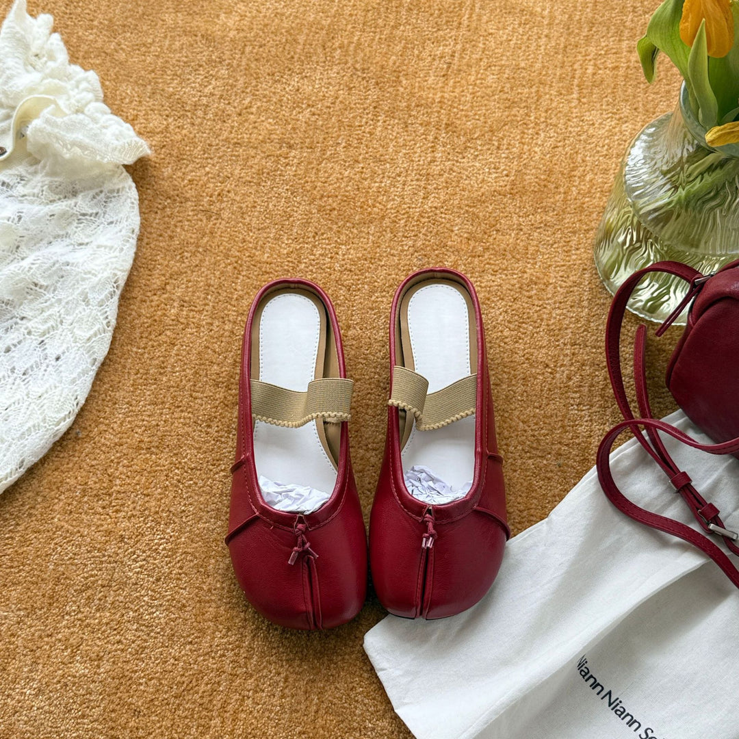 Damen Elegante Mokassins mit modischem Riemendesign aus metallic Leder und bequemer Innensohle R&B