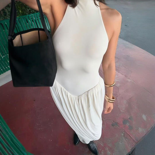 Damen Elegantes und fließendes Abendkleid R&B