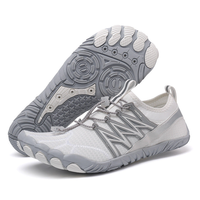 Damen Barfuß-Sportschuhe mit rutschfester Sohle und elastischem Schnellschnürsystem R&B