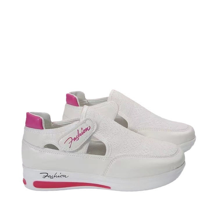 Damen Atmungsaktive Slip-On Sneakers mit R&B-Akzenten R&B