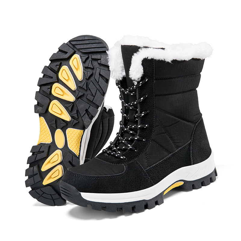 Damen Isolierte Winterstiefel mit rutschfester Sohle und warmem Futter