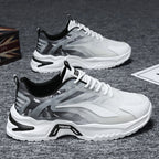 Damen Sportliche Lauf-Sneaker mit atmungsaktiven Mesh-Einsätzen und dämpfender Sohle R&B