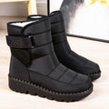 Damen Winterboots mit rutschfester Sohle und warmem Futter R&B