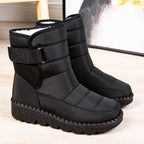 Damen Winterboots mit rutschfester Sohle und warmem Futter R&B