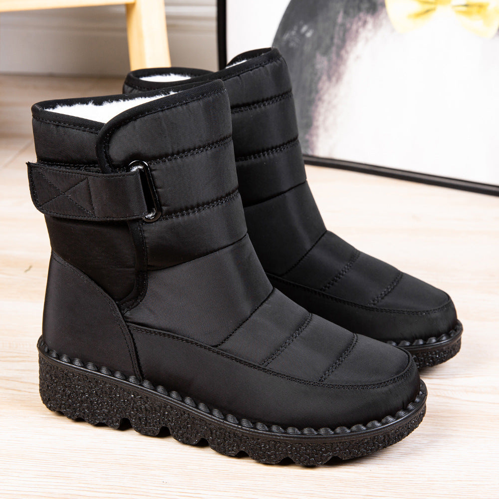 Damen Winterboots mit rutschfester Sohle und warmem Futter R&B