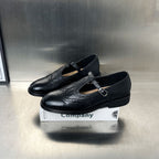 Damen elegante Slipper mit modischen Schnallen und luftigem Design R&B