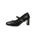 Damen Pumps mit elegantem Absatz und Riemen R&B