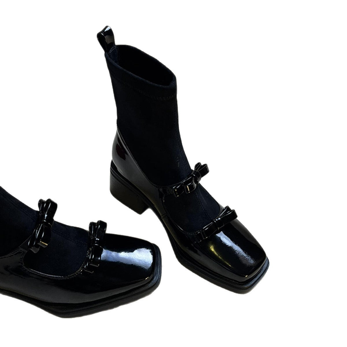 Damen elegante Stiefeletten mit komfortablem Stretchschaft von R&B