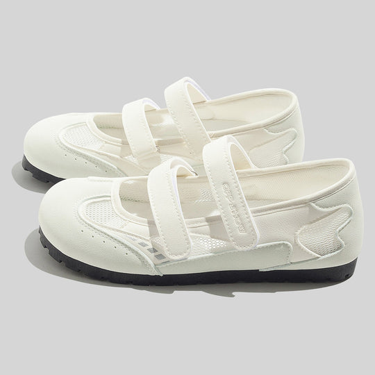 Damen Sportliche Freizeitschuhe mit verstellbarem Klettverschluss und atmungsaktiver Oberseite R&B