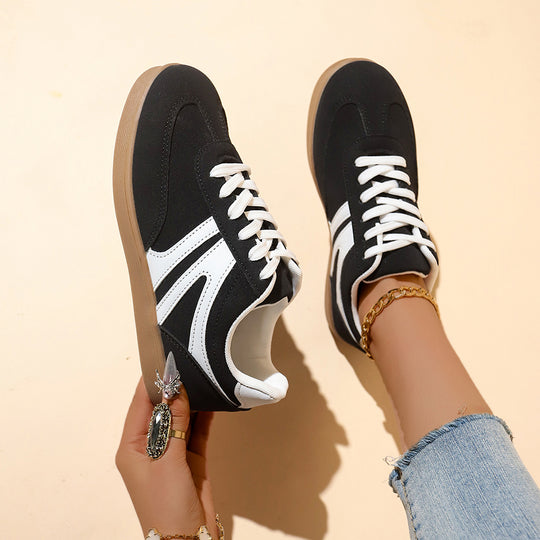 Damen sportliche Freizeitsneaker mit rutschfester Laufsohle und atmungsaktivem Obermaterial R&B