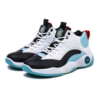 Damen Basketball Sneakers mit atmungsaktiver Mesh-Oberfläche und stoßdämpfender Sohle R&B