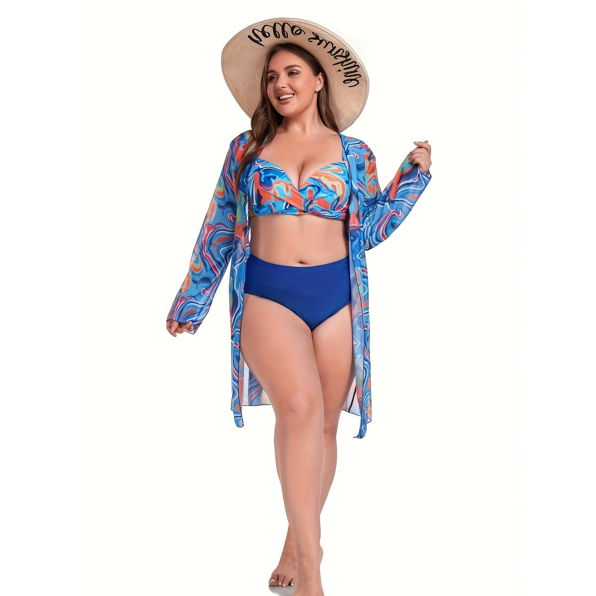 Damen Strand-Badeanzugset R&B
