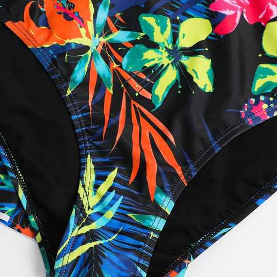 Damen Schwimmanzug mit elegantem Wickeldesign R&B