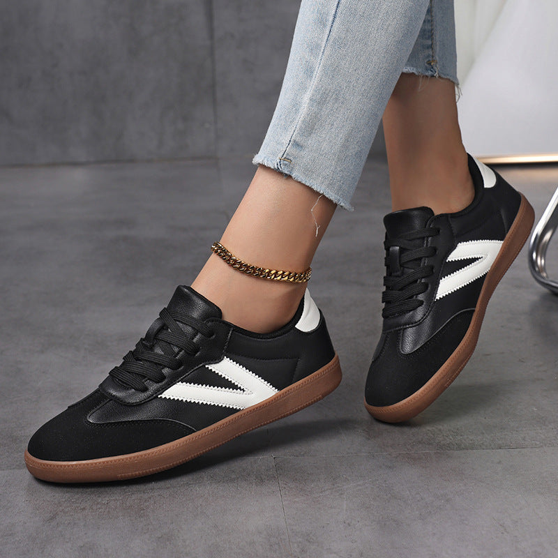 Damen Sportliche Sneaker mit modischem Design und robustem Sohlenprofil R&B