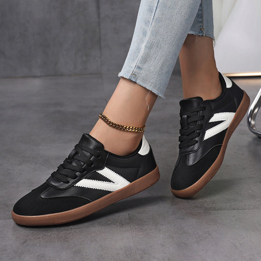 Damen Sportliche Sneaker mit modischem Design und robustem Sohlenprofil R&B