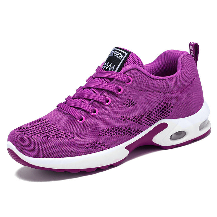 Damen Sportliche Luftdurchlässige Fitness Sneakers R&B