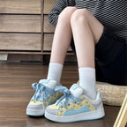 Damen Sportliche Sneakers mit verspieltem Design und atmungsaktiver Struktur