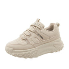Damen Sportliche Chunky Sneakers mit gepolsterter Sohle und innovativem Schnürsystem R&B
