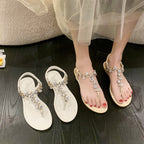 Damen Glitzernde Sandalen R&B
