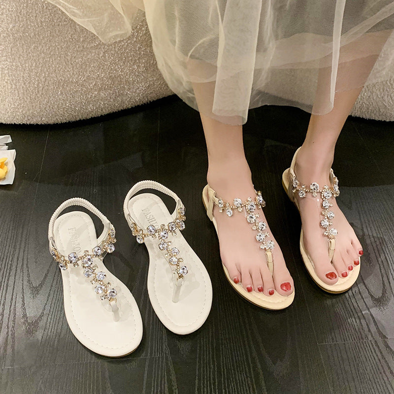 Damen Glitzernde Sandalen R&B