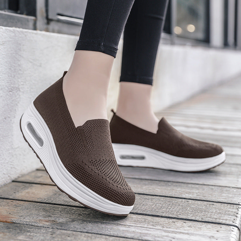 Damen Leichte Slip-On Sneakers mit Luftpolsterung R&B