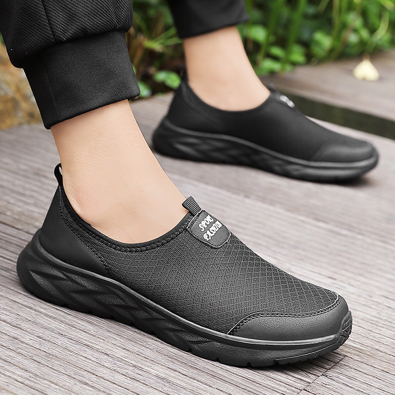 Damen Atmungsaktive Slip-On Sportschuhe mit rutschfester Sohle