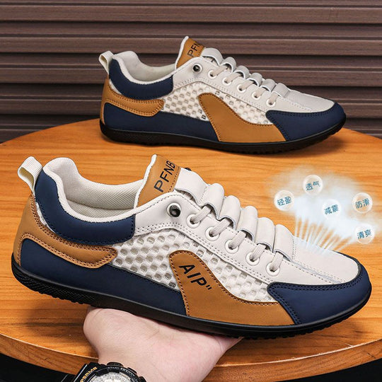 Herren Atmungsaktive Freizeitsneaker mit rutschfester Sohle und flexibler Fußbettgestaltung R&B