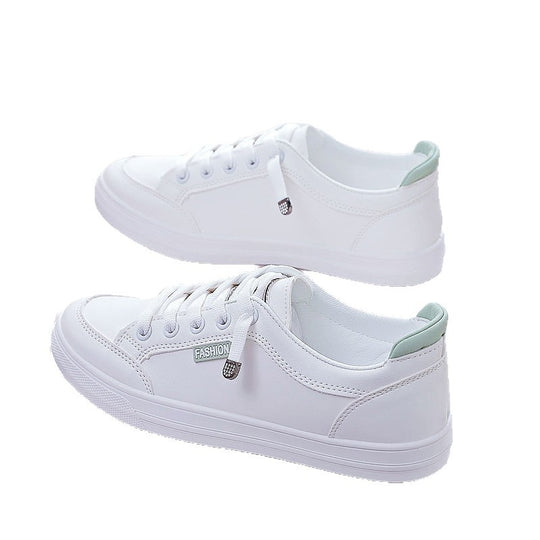 Damen Sportliche Sneakers mit seitlichem Logo und klassischem Design R&B
