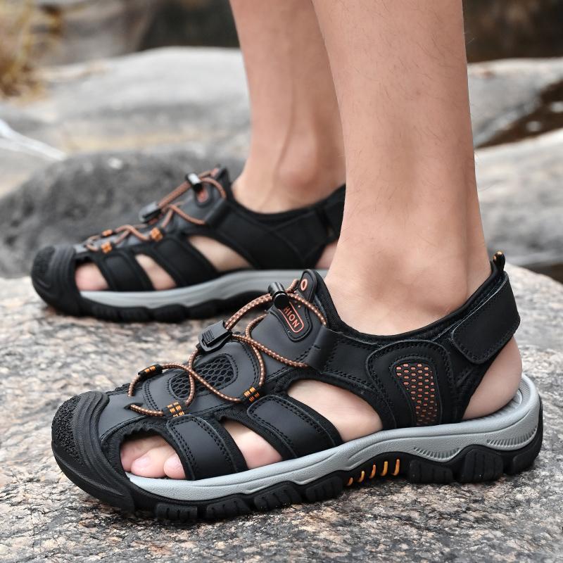 Damen Multifunktionale Outdoor-Sandalen mit verstellbarem Riemensystem und rutschfester Sohle R&B