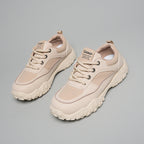 Damen Sportsneakers mit rutschfester Gummisohle und atmungsaktivem Obermaterial R&B
