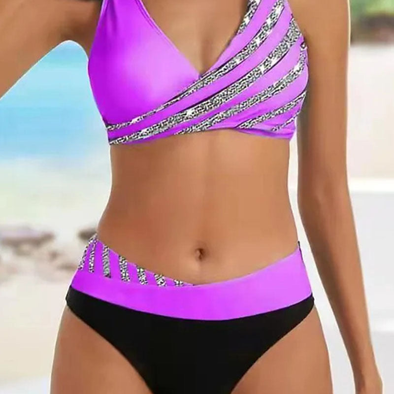 Damen Bikini-Set mit innovativem Farbverlauf R&B