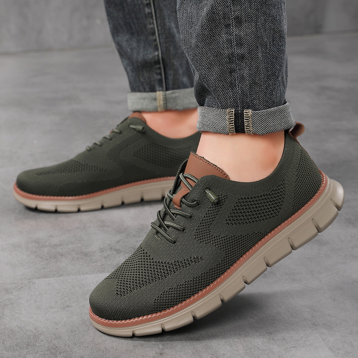 Damen Atmungsaktive Freizeit-Sneaker mit rutschfester Sohle
