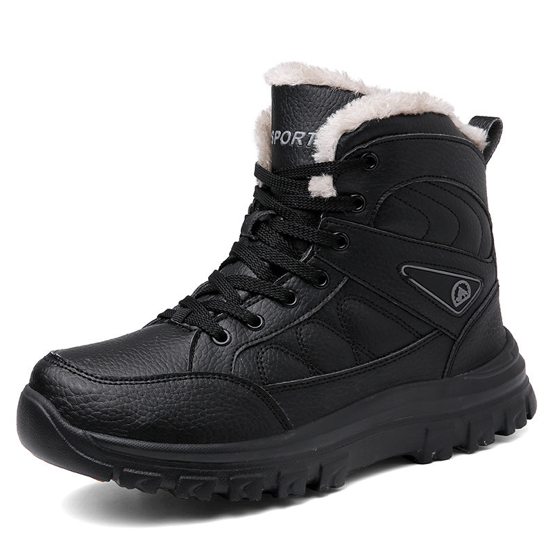 Damen gefütterte Winterstiefel mit rutschfester Sohle und isolierendem Innenfutter R&B