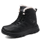 Damen gefütterte Winterstiefel mit rutschfester Sohle und isolierendem Innenfutter R&B