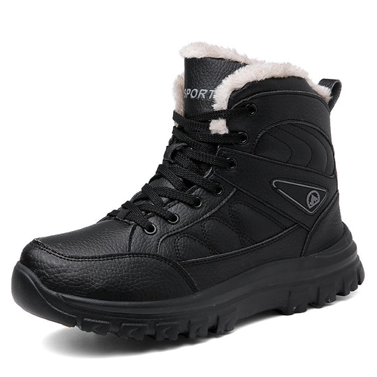 Damen gefütterte Winterstiefel mit rutschfester Sohle und isolierendem Innenfutter R&B