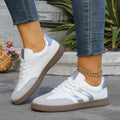 Damen Sportliche Sneakers mit eleganten Metallic-Details R&B