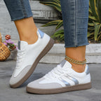 Damen Sportliche Sneakers mit eleganten Metallic-Details R&B