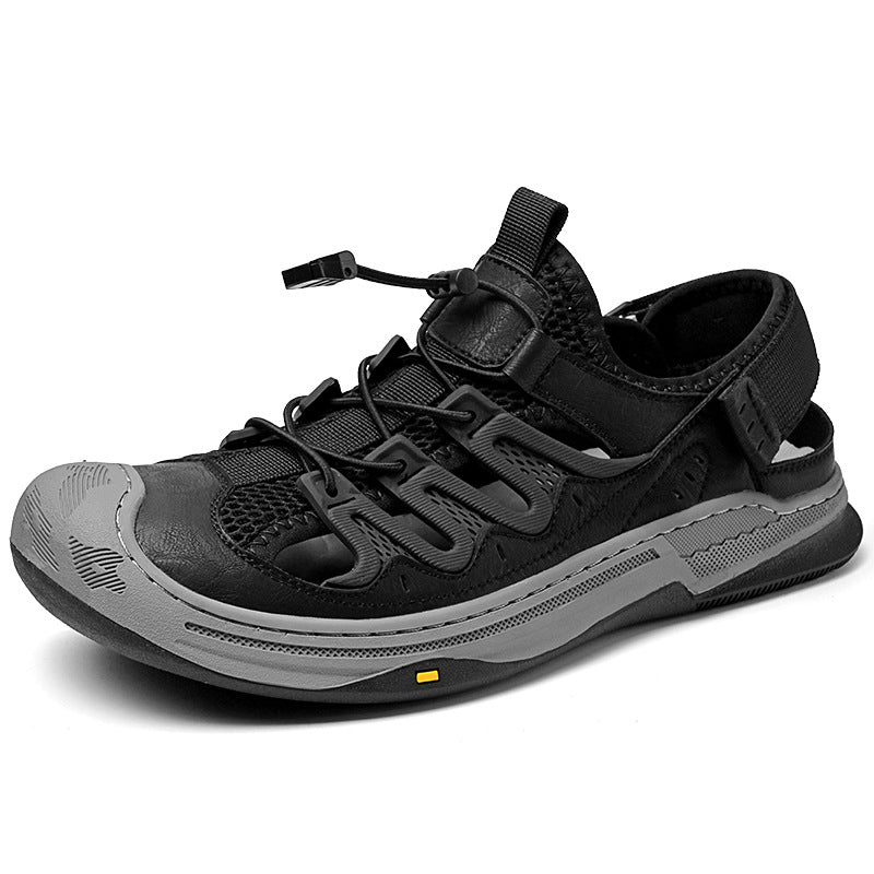 Herren Sportliche Wassersandalen mit rutschfester Sohle und schnellschnürbarem System R&B