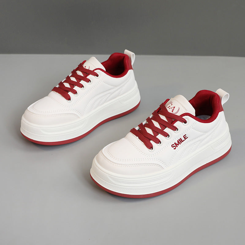 Damen modische Sneakers mit gepolsterter Sohle und atmungsaktiver Obermaterialstruktur R&B