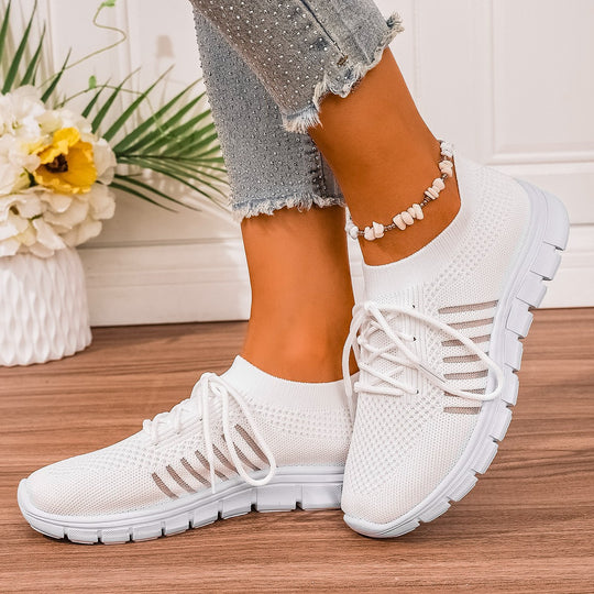 Damen Sportliche Komfort-Sneaker mit atmungsaktivem Obermaterial R&B