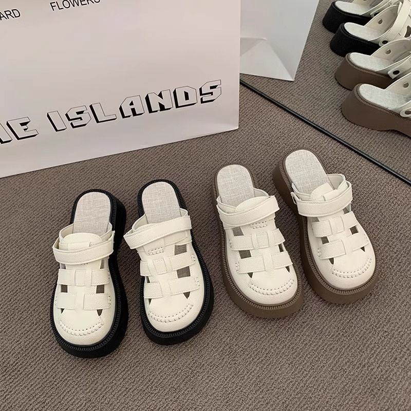 Damen Komfortable Clogs mit modischem Riemendesign und elastischer Sohle
