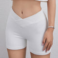 Damen Sportliche Ripp-Shorts