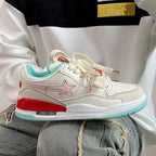 Damen Sportliche Sneaker mit verstellbarem Klettverschluss und weicher Dämpfung
