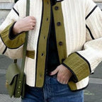 Damen modische Steppjacke R&B